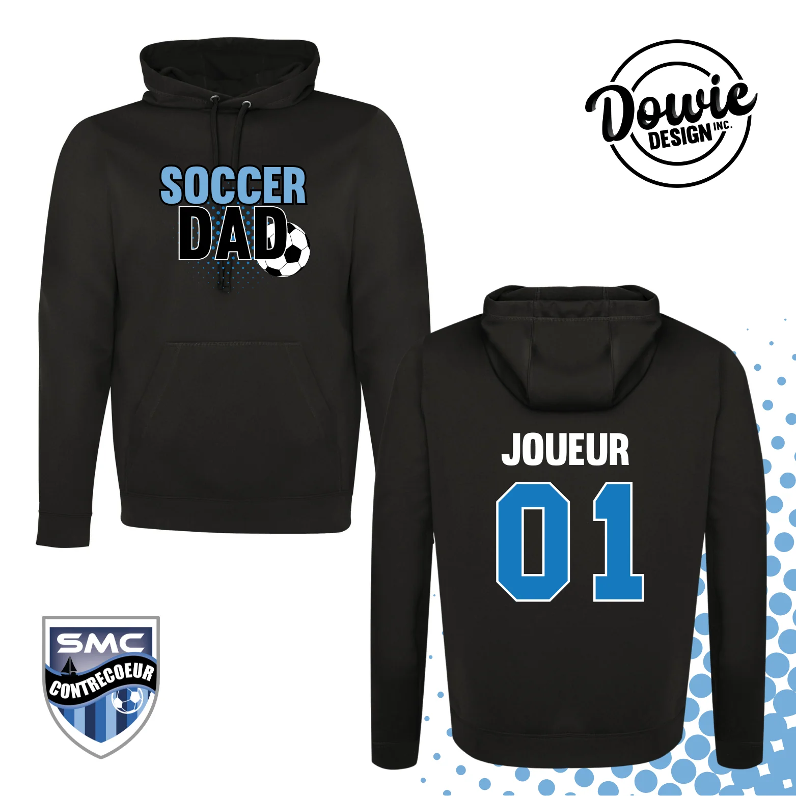 Hoodie polyester SOCCERDAD - SMC – Image 2