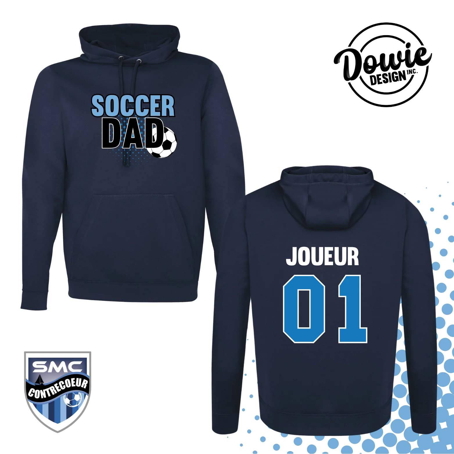 Hoodie polyester SOCCERDAD - SMC – Image 3