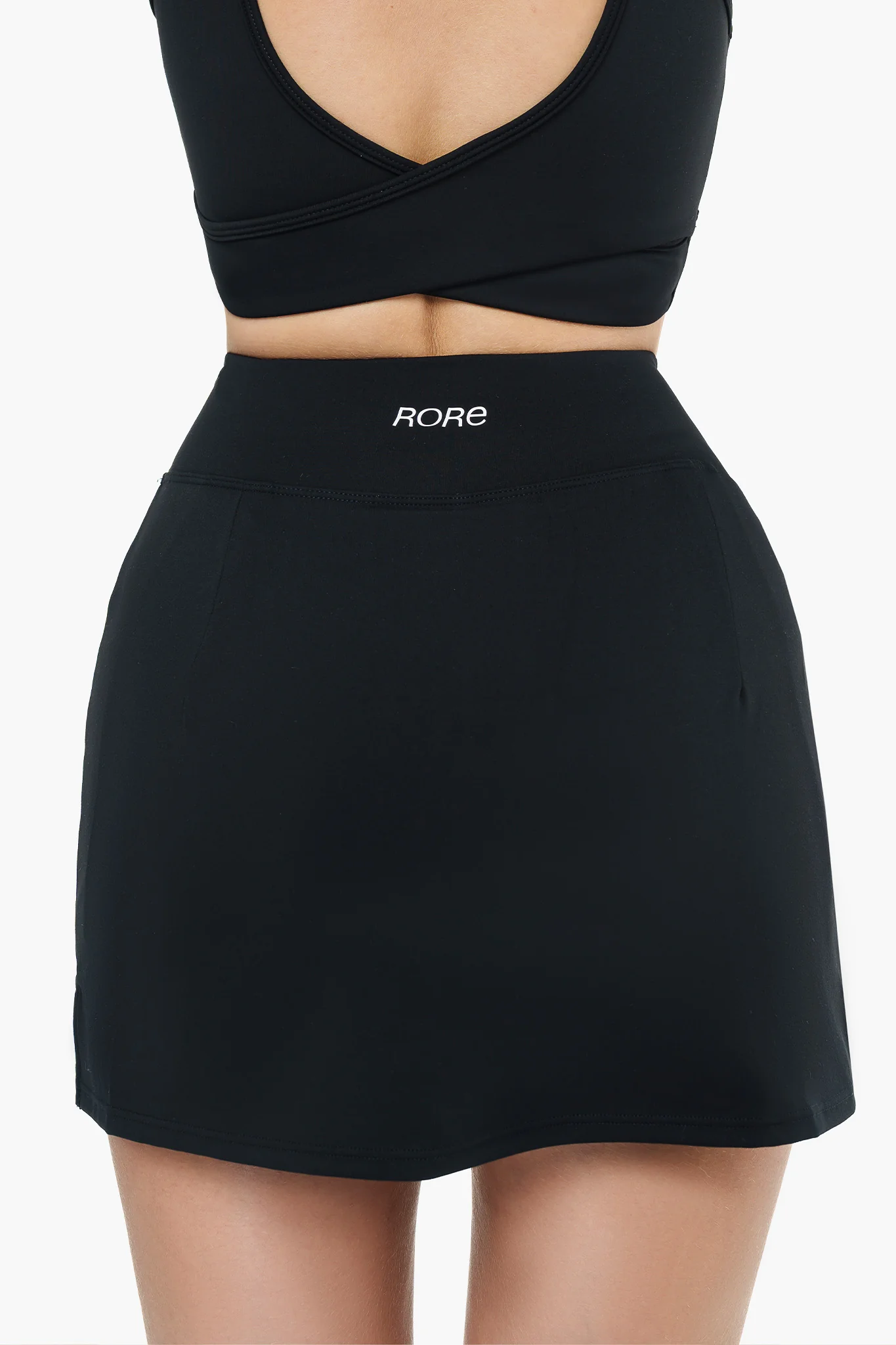Jupe 2in1 Crossed Sport - Black – Image 4